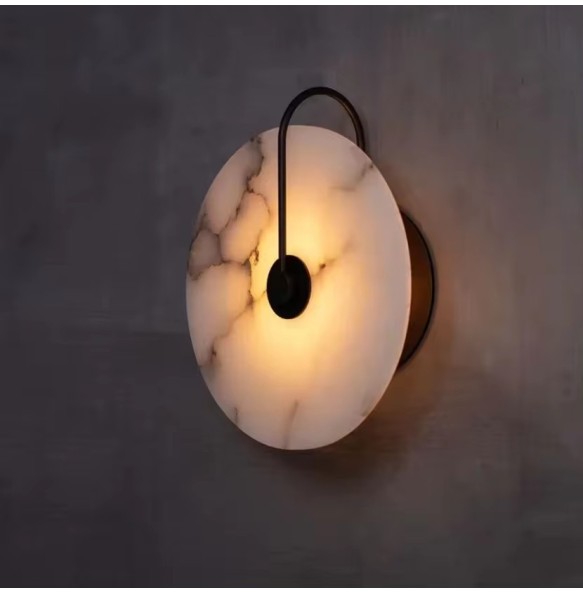 New Modern Led Wall Sconce Lights for Bedroom Living Room Marble Decoration Lamp Background Lighting Hotel Hallway Aisle Bahtroom