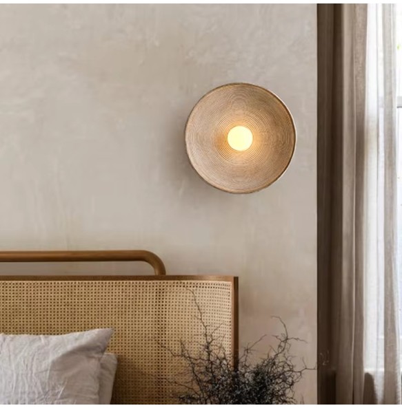 Wabi Sabi Led Wall Lamp Living Room Bedroom Bedside Lamp Aisle Wall Home Decorative Art Indoor Lighting Wall Light