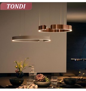 New Nordic C Ring LED Chandelier Modern Luxury Indoor Lighting Living Room Bedroom Restaurant Kitchen Office Hotel Home Chandelier