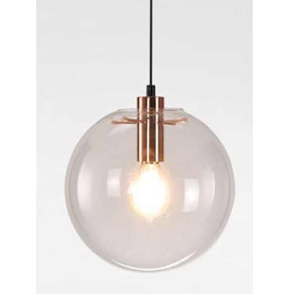 Nordic modern minimalist glass ball pendant lamp Single-head restaurant bar pendant light E27 AC110V 220V 230V