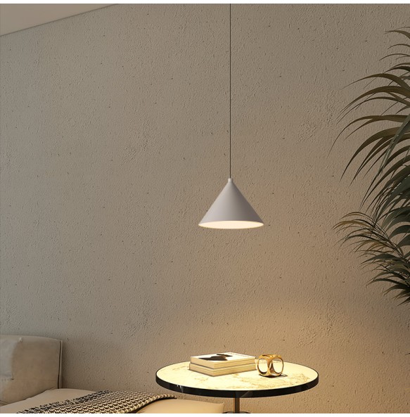 New Modern Design Pendant Light Adjustable Lift height 1.8m White 7W CRI 97 Metal Hanging  Lamp for Bedside Living Room Bar