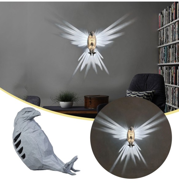 New Funny Animal Refraction 3D Wall Lamp Night Light Art Decor Perfect Decoration Light Room Led Lights for Room Ceiling Baby Lamp