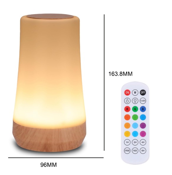 New table lamp 13 Colors Light lampara mesa led recargable lampada da scrivania desk gadgets usb cute lamp luminaria mesa