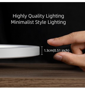 New LED Ceiling lamp Smart Dimmable Ultra thin Flicker-free CRI93 Control by APP/Remote 36W Lamp for Bedroom Living room