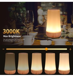 New table lamp 13 Colors Light lampara mesa led recargable lampada da scrivania desk gadgets usb cute lamp luminaria mesa