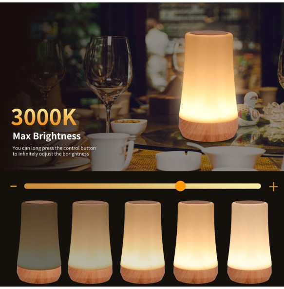 New table lamp 13 Colors Light lampara mesa led recargable lampada da scrivania desk gadgets usb cute lamp luminaria mesa