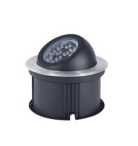 2024 NEW 9W/12W/15W/18W/10W/20W/30W LED Ground Garden Floor Underground Buried Lamp Spot Oblique angle light IP67