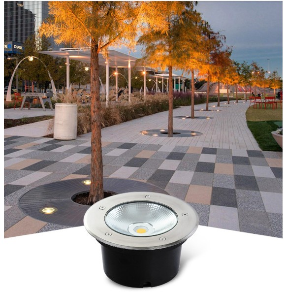 2024 New COB Underground Light 3W 5W 7W 9W 12W 15W 20W 30W Outdoor Ground Garden Road LED Buried Lamp Waterproof IP67 110V 220V 230V