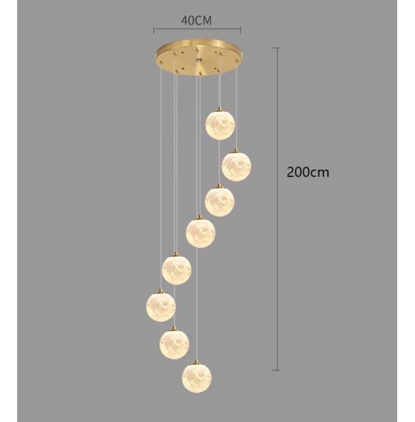 2024 New Nordic home decor dining room Pendant lamp lights indoor lighting Ceiling lamp hanging light chandelier lamps for living room