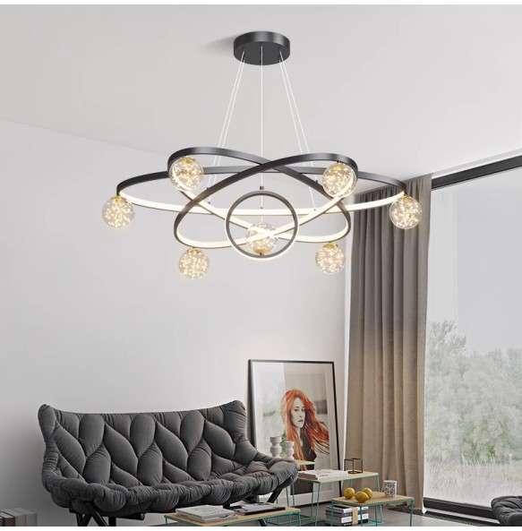 2024 New Nordic home decor dining room Pendant lamp lights indoor lighting Ceiling lamp hanging light chandelier lamps for living room