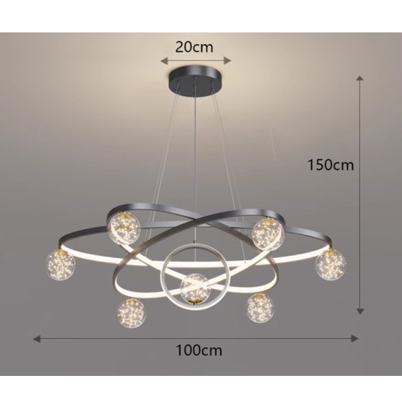 2024 New Nordic home decor dining room Pendant lamp lights indoor lighting Ceiling lamp hanging light chandelier lamps for living room