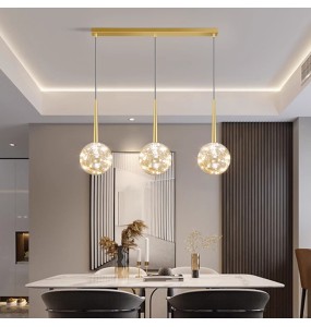 2024 New Nordic home decor dining room Pendant lamp lights indoor lighting Ceiling lamp hanging light chandelier lamps for living room