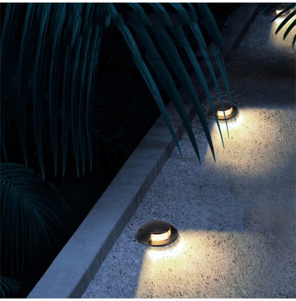 5W LED Outdoor Ground Garden ground street lamp Floor Underground Buried Lamp Step light Landscape Lighting IP67 AC 85-265V