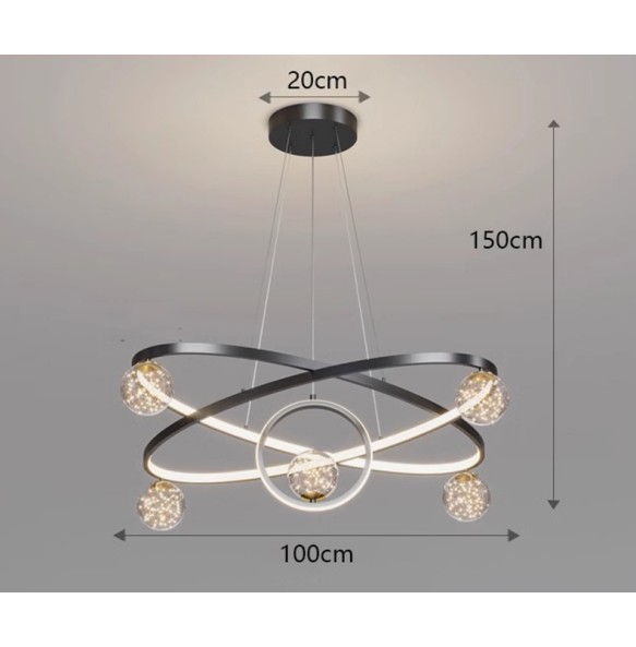 2024 New Nordic home decor dining room Pendant lamp lights indoor lighting Ceiling lamp hanging light chandelier lamps for living room