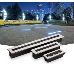 2024 New LED Underground Light For Outdoor Garden Floor Light LED  Stairs Buried lamp Recessed Yard Wall Washer AC85-265V 12V IP67