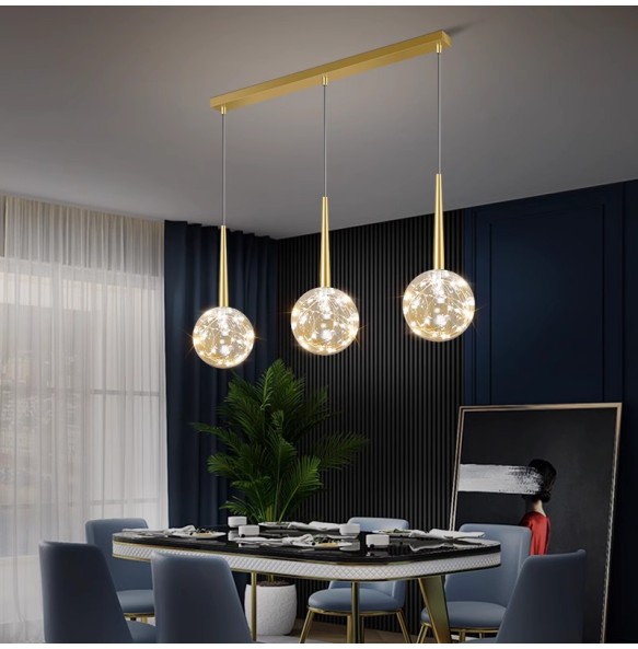 2024 New Nordic home decor dining room Pendant lamp lights indoor lighting Ceiling lamp hanging light chandelier lamps for living room