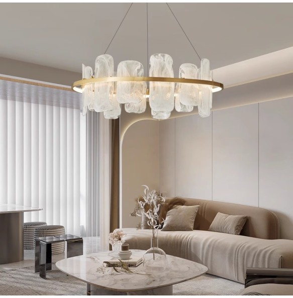 2024 New Nordic home decor dining room Pendant lamp lights indoor lighting Ceiling lamp hanging light chandelier lamps for living room