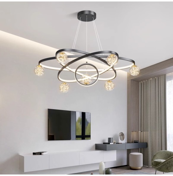 2024 New Nordic home decor dining room Pendant lamp lights indoor lighting Ceiling lamp hanging light chandelier lamps for living room