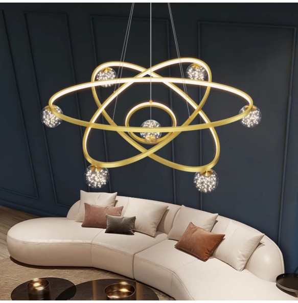 2024 New Nordic home decor dining room Pendant lamp lights indoor lighting Ceiling lamp hanging light chandelier lamps for living room