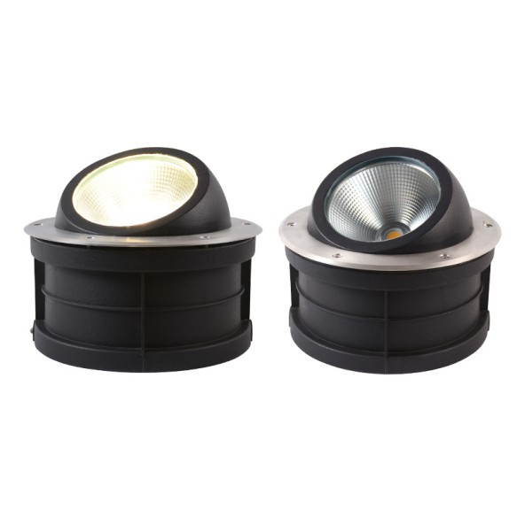 2024 NEW 9W/12W/15W/18W/10W/20W/30W LED Ground Garden Floor Underground Buried Lamp Spot Oblique angle light IP67