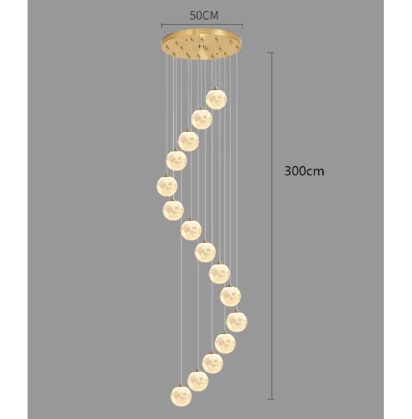 2024 New Nordic home decor dining room Pendant lamp lights indoor lighting Ceiling lamp hanging light chandelier lamps for living room