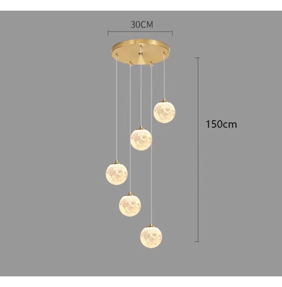 2024 New Nordic home decor dining room Pendant lamp lights indoor lighting Ceiling lamp hanging light chandelier lamps for living room