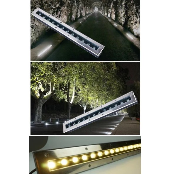 100cm Long 18W 36W LED Underground Light Outdoor Garden Floor Light LED Stairs Buried lamp Recessed Yard Lighting AC85-265V IP67