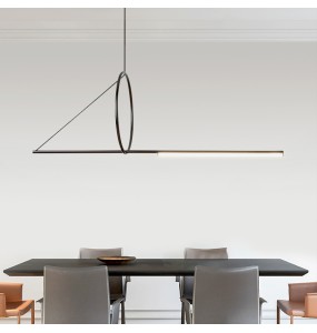 2024 New Modern Minimalist Led Pendant Lights Dimmable for Table Dining Room Kitchen Bar Chandelier Home Decor Lighting Suspension Design