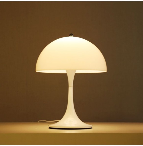 2024 New Vintage Mushroom Table Lamp Ornament Light  for Livingroom Bedside Minimalist Home Decor Desk Lamp Office Study Reading Lighting