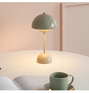 2024 New Table Lamp with Touch Control Infinitely Dimmable Mushroom Desk Lamp for Bedroom Living Room Study Cafe Restaurant