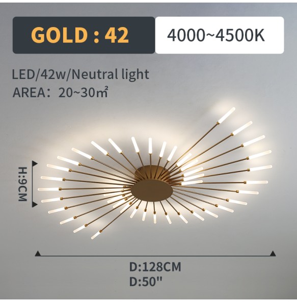 2024 New Nordic Designer Led Ceiling Chandelier for Living Room Bedroom Track Pendant Lamp Home Decor Indoor Lighting Lusters Luminaires