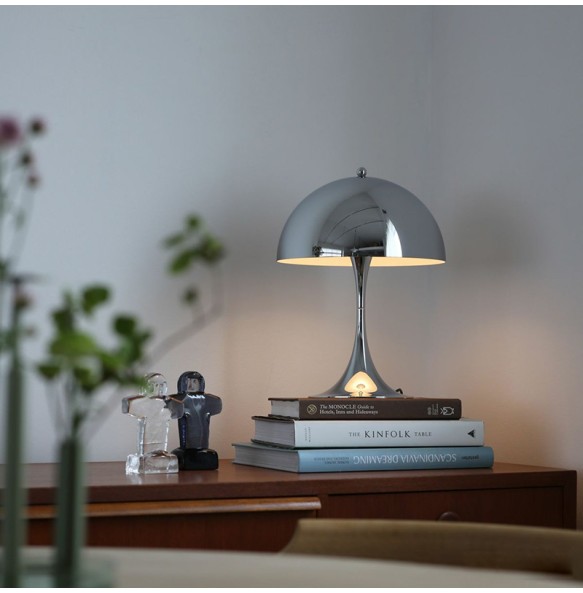 2024 New Vintage Mushroom Table Lamp Ornament Light  for Livingroom Bedside Minimalist Home Decor Desk Lamp Office Study Reading Lighting