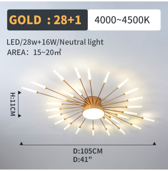 2024 New Nordic Designer Led Ceiling Chandelier for Living Room Bedroom Track Pendant Lamp Home Decor Indoor Lighting Lusters Luminaires