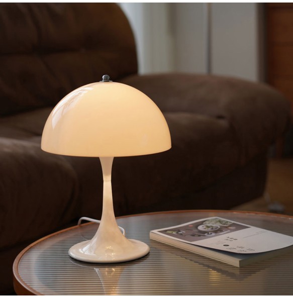 2024 New Vintage Mushroom Table Lamp Ornament Light  for Livingroom Bedside Minimalist Home Decor Desk Lamp Office Study Reading Lighting