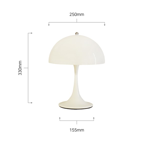 2024 New Vintage Mushroom Table Lamp Ornament Light  for Livingroom Bedside Minimalist Home Decor Desk Lamp Office Study Reading Lighting