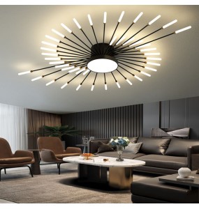 2024 New Nordic Designer Led Ceiling Chandelier for Living Room Bedroom Track Pendant Lamp Home Decor Indoor Lighting Lusters Luminaires