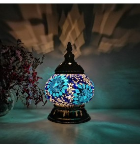 DIY Turkish Mosaic Night Light Material Package Handmade Table Lamp Lovers Child Birthday Gift Lampara De Noche Dormitorio