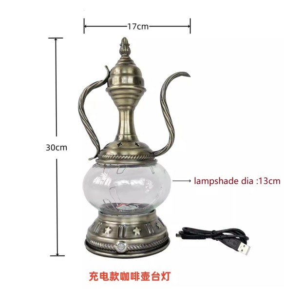 DIY Rechargeable Table Lamp Handmade Material Plain Table Light Warm-up Activity Couple Parent-child Lampe De Chevet Bedroom Nig