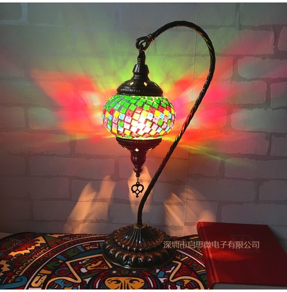 Art Decor Table Lamp E14 Holder LED Bulb Desk Lamps Bedside Home Lighting Fixtures Living Room Bedroom Home Decor Coffee Shop