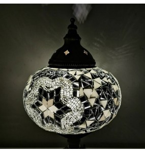 Big Size Turkish mosaic table Lamp vintage art deco Handcrafted lamparas de mesa mosaic Glass romantic bed light lamparas con