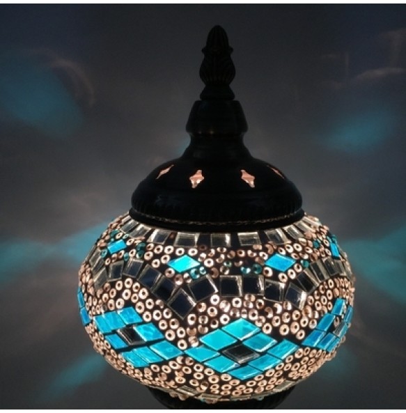 DIY Turkish Mosaic Light Material Package Handmade Pendant Lamp Home Decor Lustre Lamparas Colgantes Para Techo