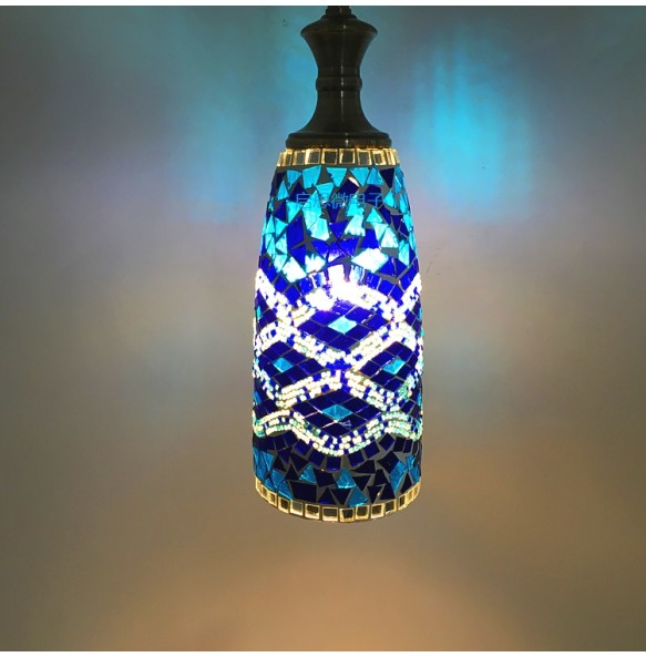 E27 Mosaic LED Pendant Lights Dining Table Kitchen Bedroom Foyer Living Room Hotel Restaurant Coffee Hall Studyroom Indoor Home