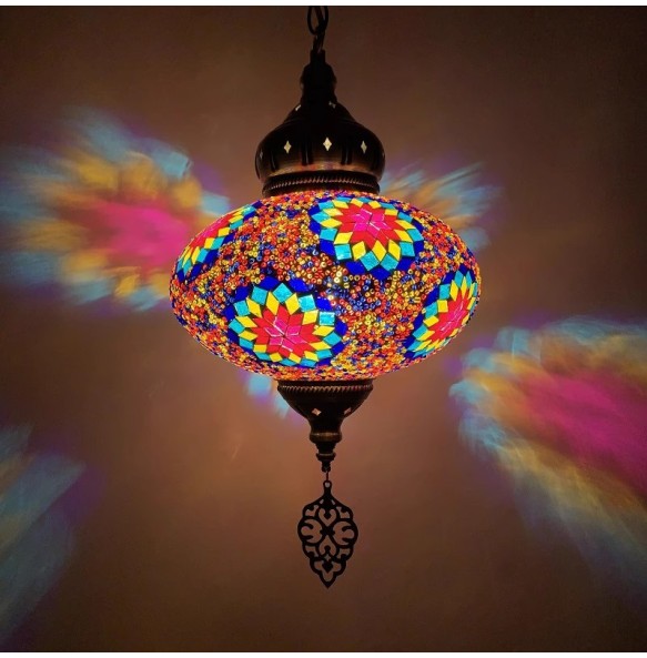 25cm Turkish Mosaic Wall Lamps Luminaria Applique Murale Intérieur Led Lampara Bedroom Living Room Balcony Aisle Decor Light