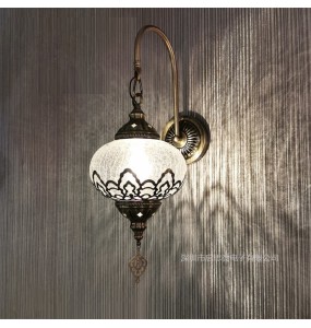 Newest style Mediterranean style Art Deco Turkish ice-cracked Wall Lamp Vintage Exotic Restaurant Hotel Bar Cafe Decoration