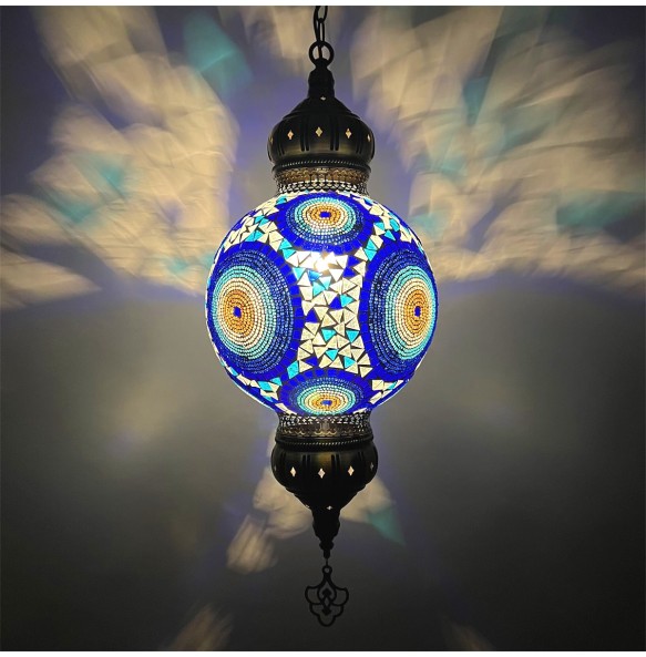 Mosaic LED Pendant Lights Dining Table Kitchen Bedroom Foyer Living Room Hotel Restaurant Coffee Hall Studyroom Indoor Home Lamp