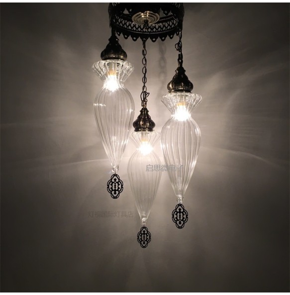 3 Heads Newest Modern LED Chandelier Nordic Living Room Pendant Lamp Bedroom Fixtures Stair