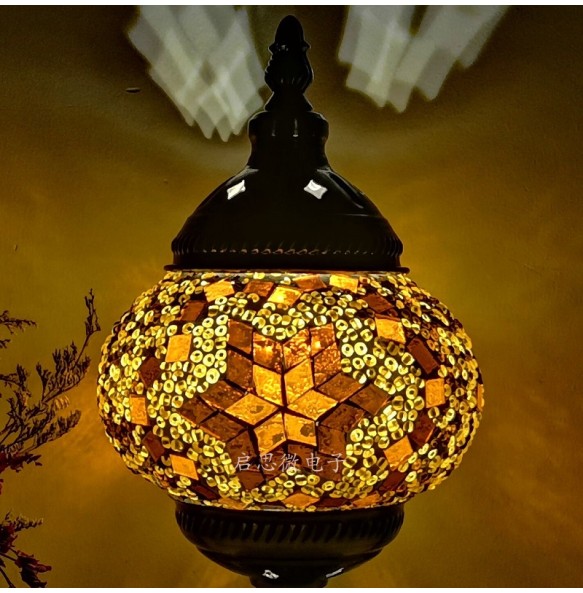 DIY Turkish Mosaic Swan Table Light Material Package Handmade Night Lamp Lovers Parent-child  Birthday Gift Lampe De Chevet