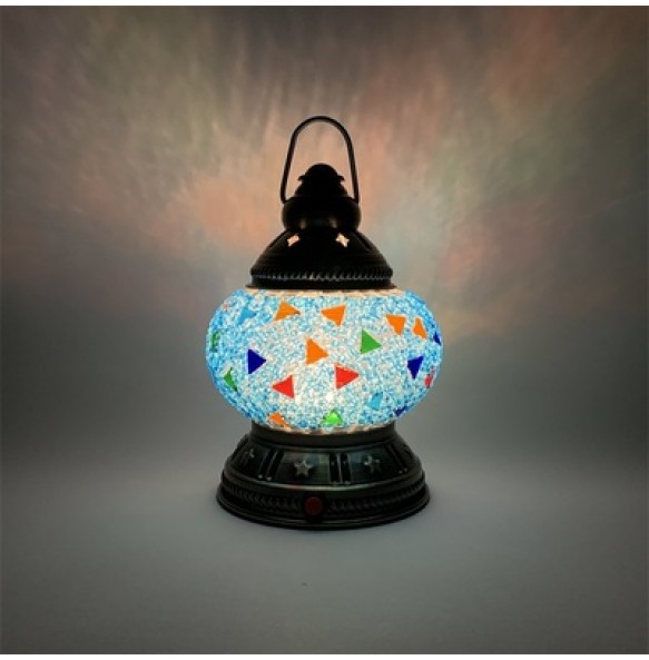 DIY LED Rechargeable Mosaic Portable Camping Light Outdoor Tent Lamparas Turkish Lamp Home Emergency Lampe Nightlight Gift