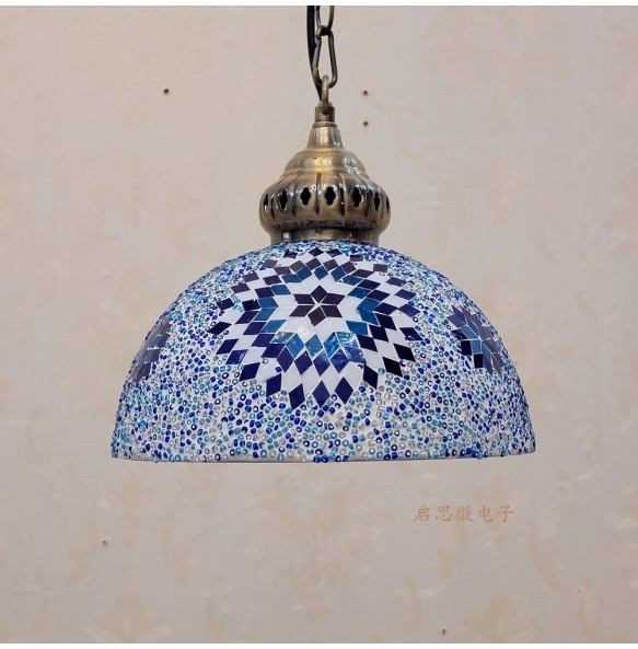 Newest Style Turkey Ethnic Customs Handmade Lamp Romantic Cafe Restaurant Bar Tree Pendant Light Hanging Light Home Lighting