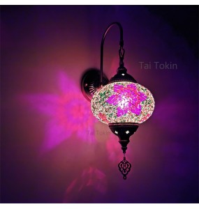 Turkish Mosaic Wall Lamps Handmade Luminaria Applique Murale Intérieur Led Lampara Bedroom Living Room Balcony Aisle Decor Light